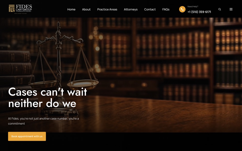 Fides Law Group website